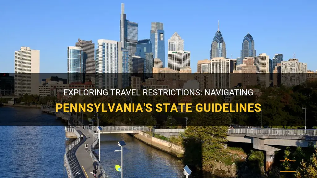 travel restrictions for the state of pennsylvania