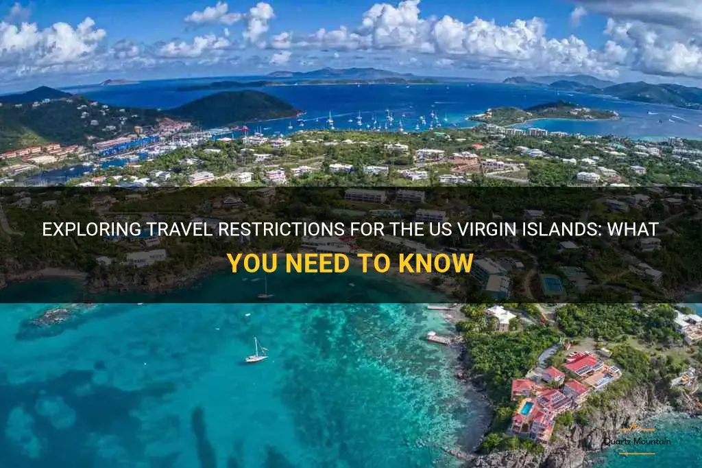 travel restrictions for the us virgin islands