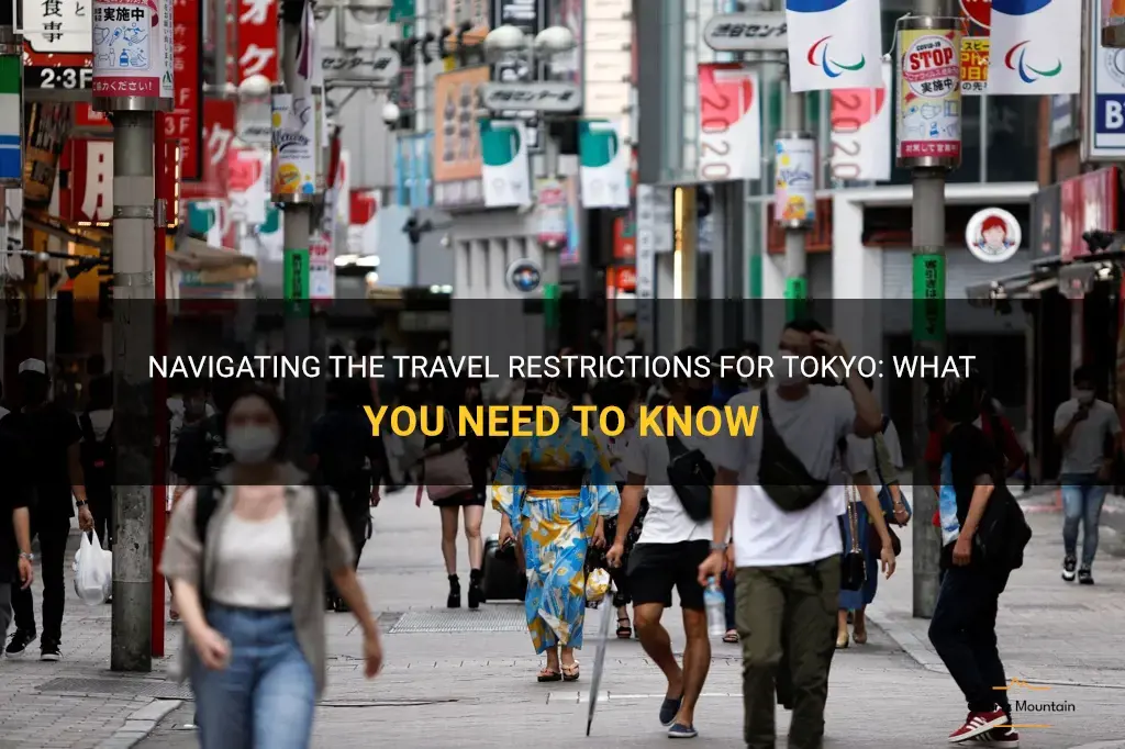 travel restrictions for tokyo