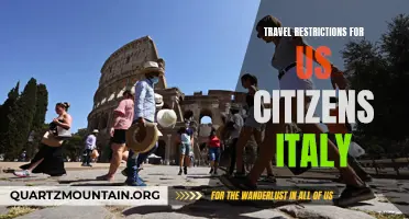 Navigating Travel Restrictions for US Citizens to Italy