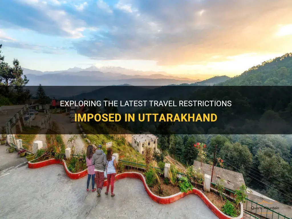 travel restrictions for uttarakhand