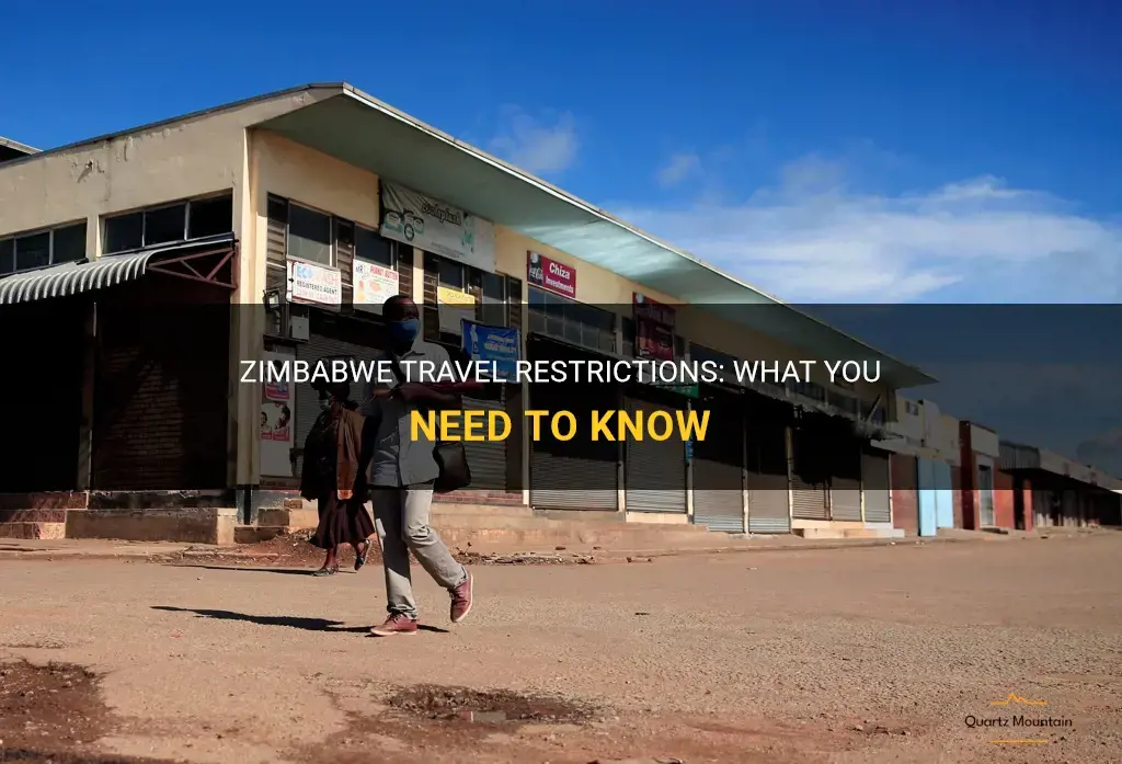 travel restrictions for zimbabwe