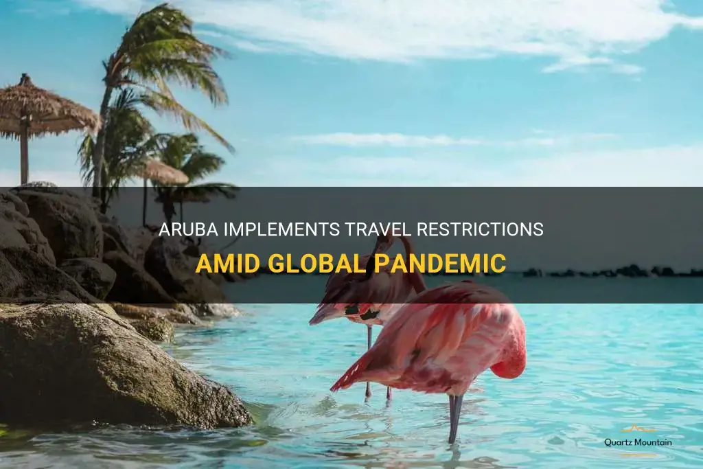 travel restrictions from aruba