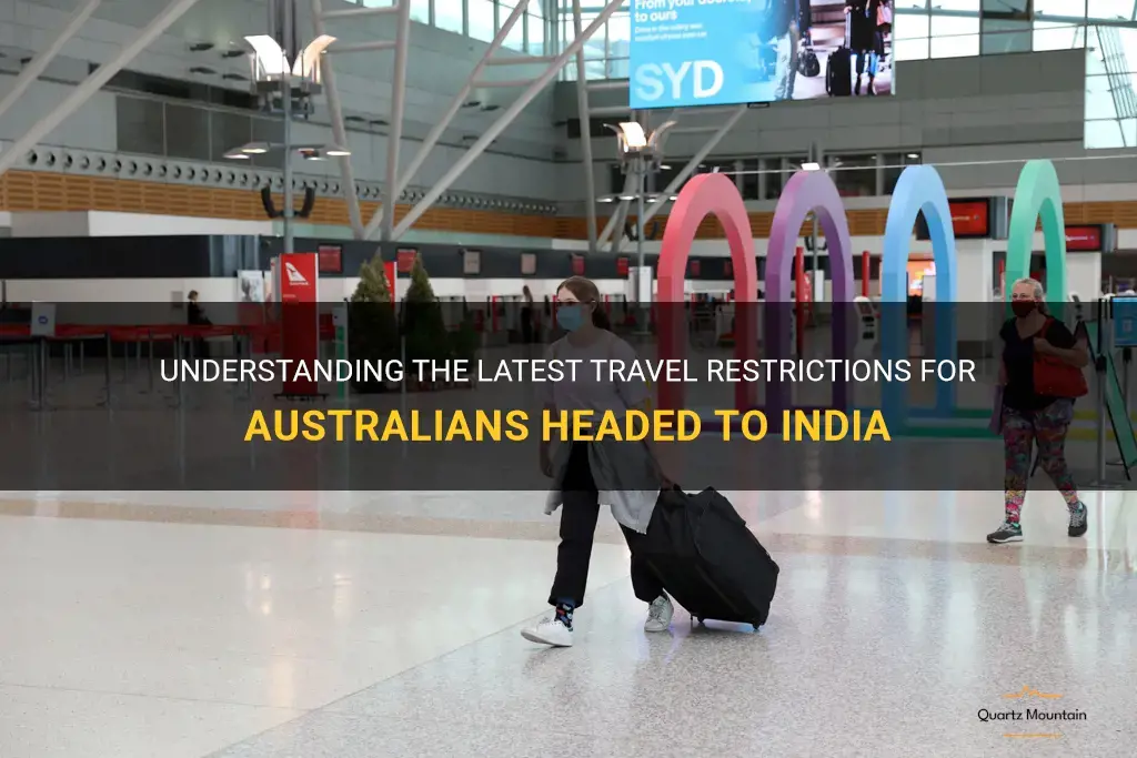 travel restrictions from australia to india