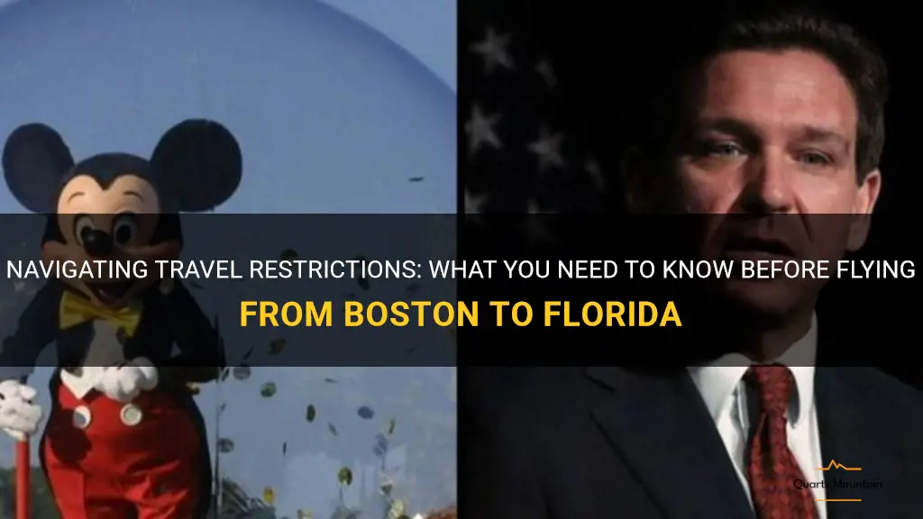 travel restrictions from boston to florida