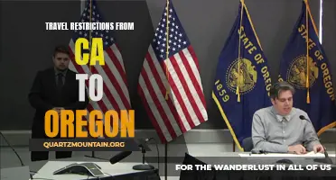 Navigating Travel Restrictions from California to Oregon: What You Need to Know