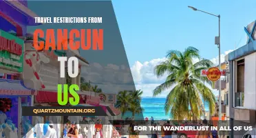 Latest Updates on Travel Restrictions from Cancun to the US