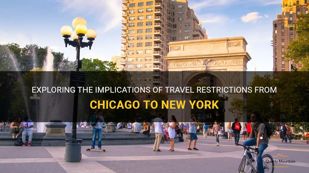travel restrictions from chicago to new york