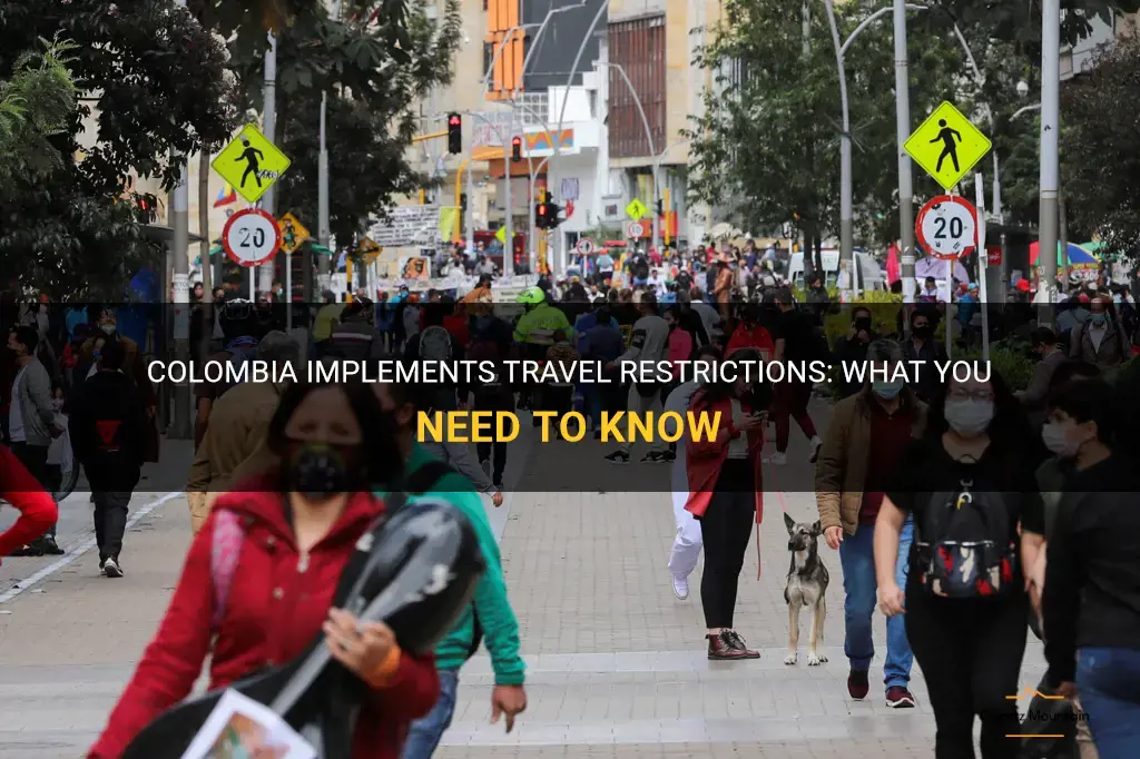 travel restrictions from colombia