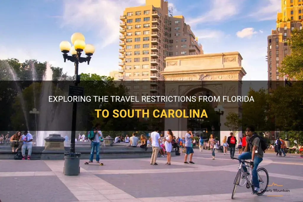 travel restrictions from florida to south carolina