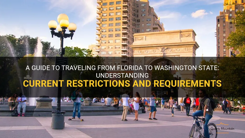 travel restrictions from florida to washington state