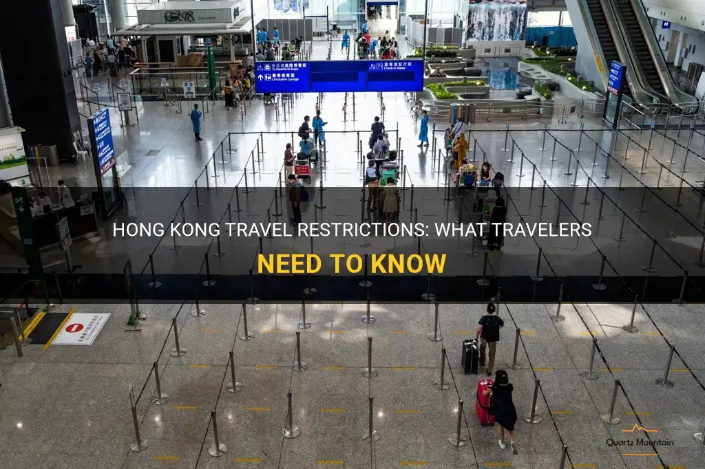travel restrictions from hong kong