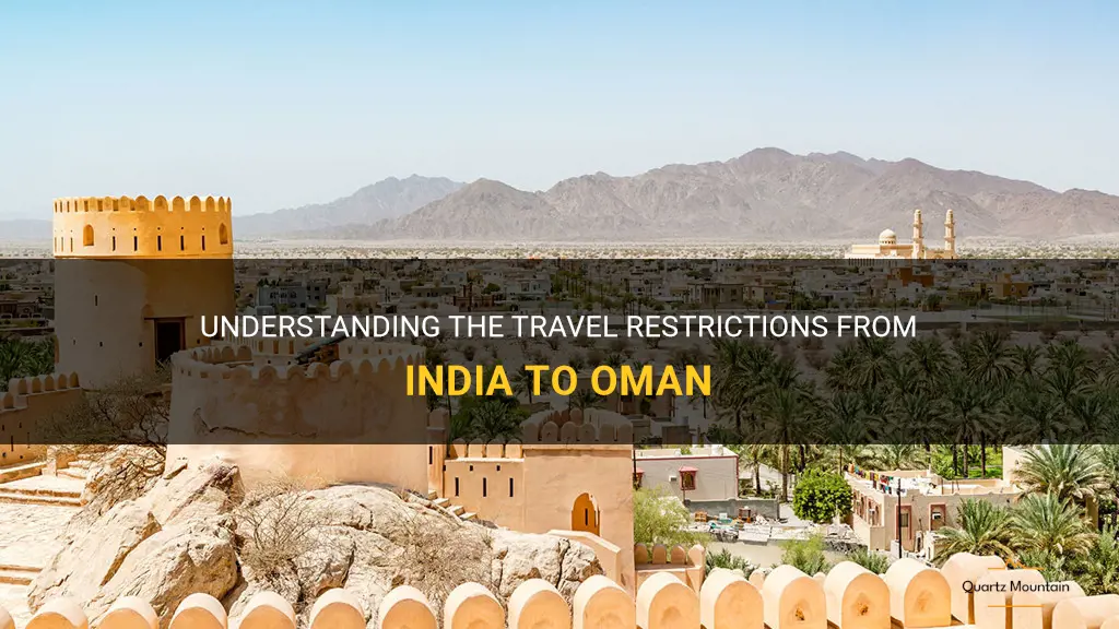 travel restrictions from india to oman