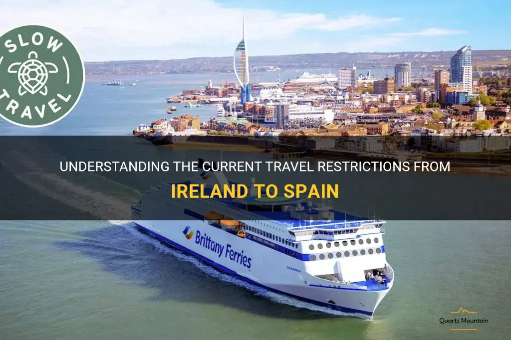 travel restrictions from ireland to spain