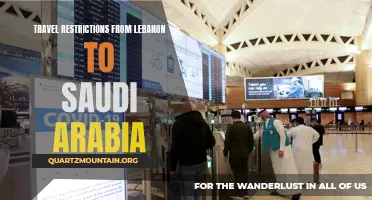 Understanding the Travel Restrictions from Lebanon to Saudi Arabia