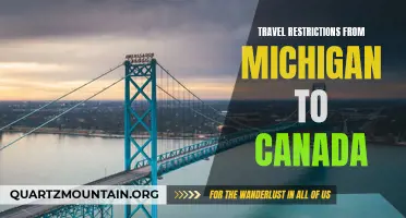 Michigan Residents Face Travel Restrictions When Crossing the Border to Canada