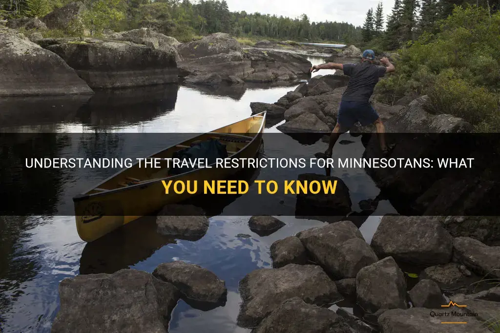 travel restrictions from minnesota