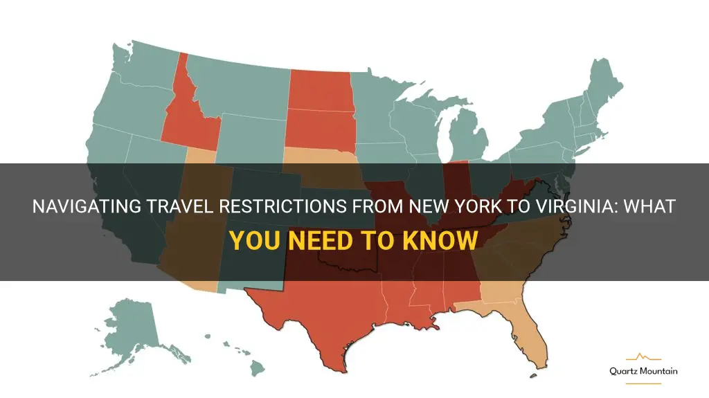 travel restrictions from new york to virginia