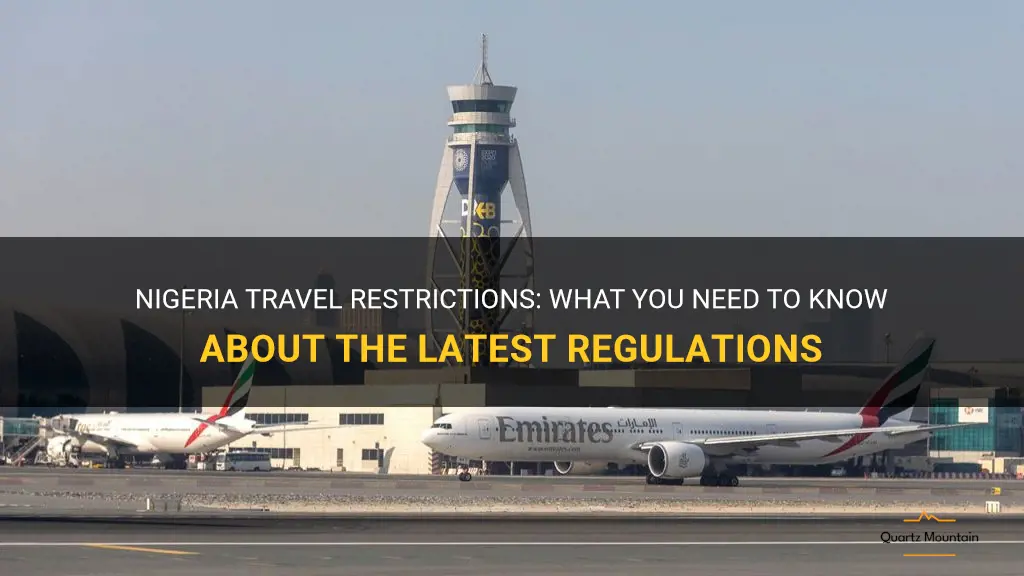 travel restrictions from nigeria