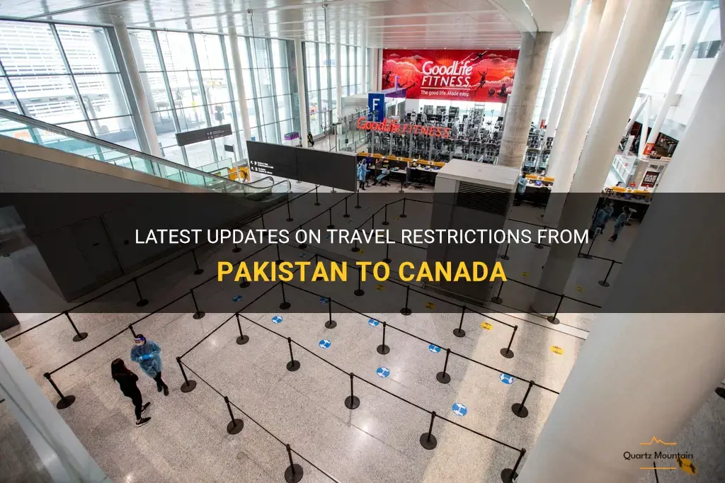 travel restrictions from pakistan to canada