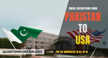 Understanding the Latest Travel Restrictions from Pakistan to the USA