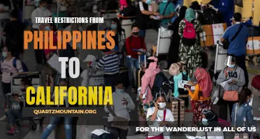 What You Need to Know About Travel Restrictions from the Philippines to California