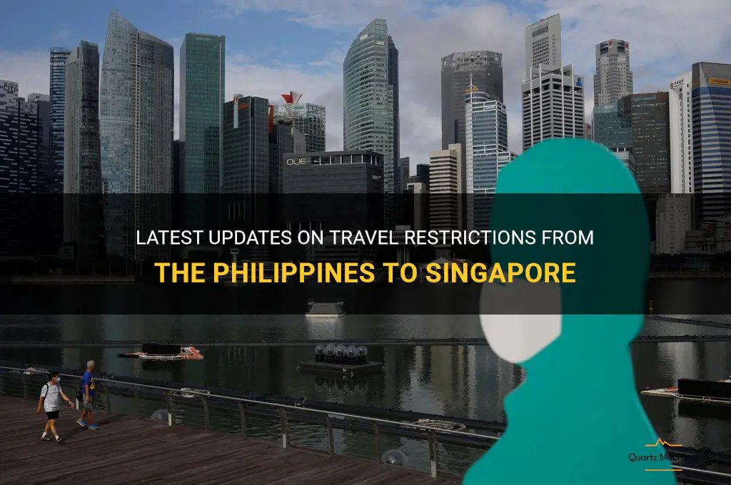 travel restrictions from philippines to singapore