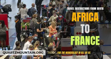 Updated Travel Restrictions from South Africa to France: What You Need to Know