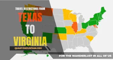Exploring the Travel Restrictions from Texas to Virginia: What You Need to Know