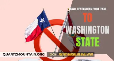 Navigating Travel Restrictions: What You Need to Know When Traveling from Texas to Washington State