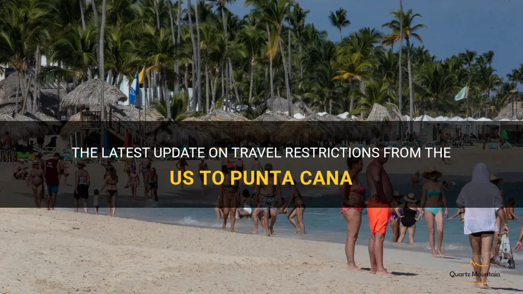 travel restrictions from us to punta cana