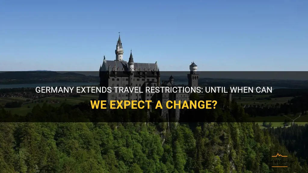 travel restrictions germany until when