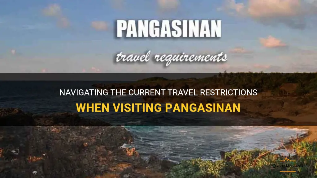 travel restrictions going to pangasinan