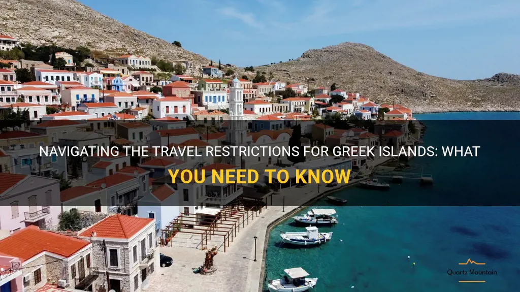 travel restrictions greek islands