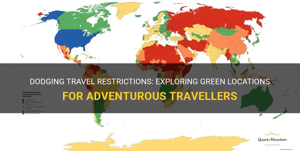 travel restrictions green locations dod