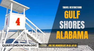 Exploring the Travel Restrictions in Gulf Shores, Alabama