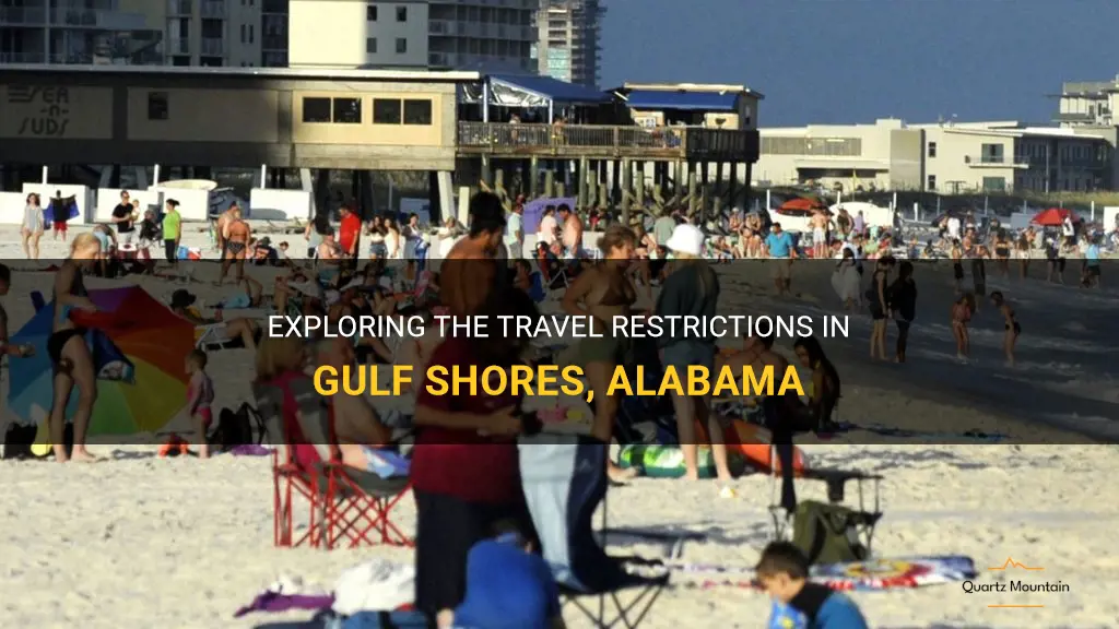 travel restrictions gulf shores alabama