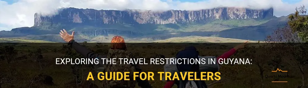 travel restrictions guyana