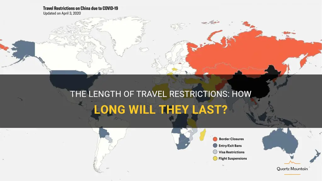travel restrictions how long
