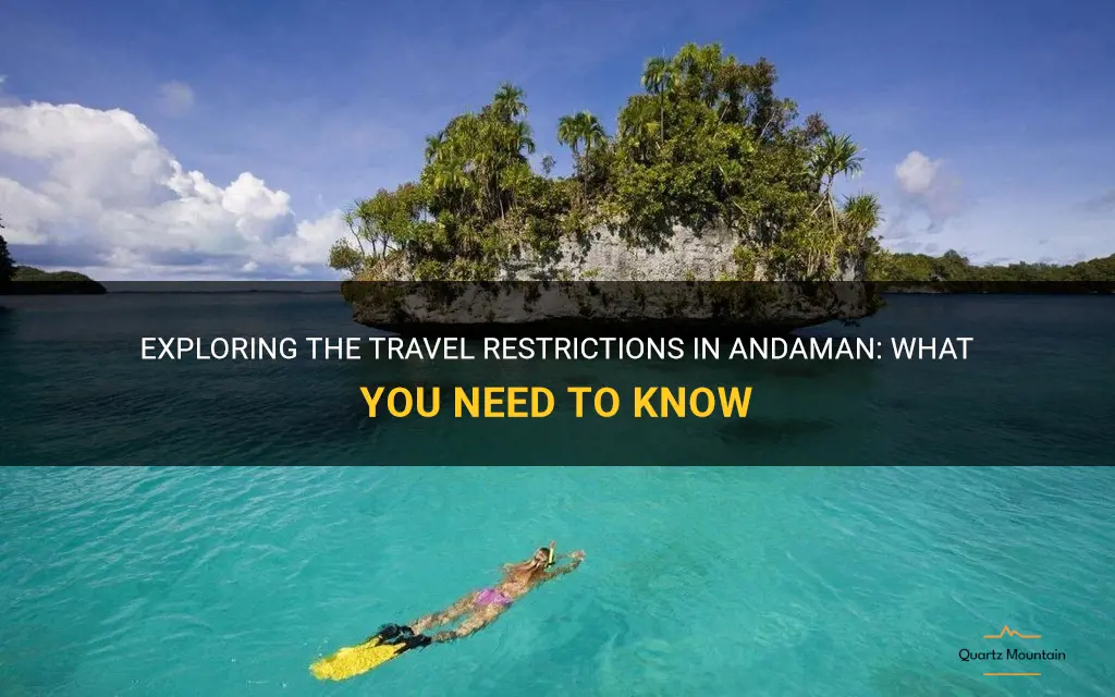 travel restrictions in andaman