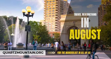Exploring the Latest Travel Restrictions for August: What You Need to Know