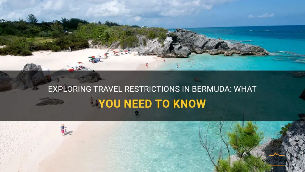 travel restrictions in bermuda