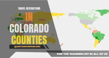 Exploring the Travel Restrictions Implemented in Colorado Counties