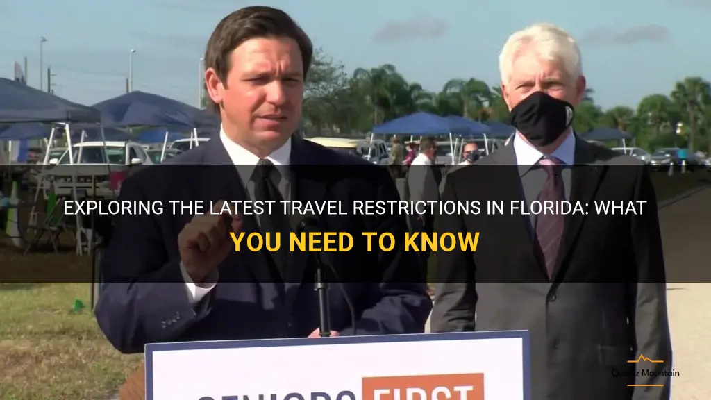 travel restrictions in flordia