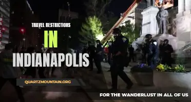 Exploring the Travel Restrictions in Indianapolis: What You Need to Know