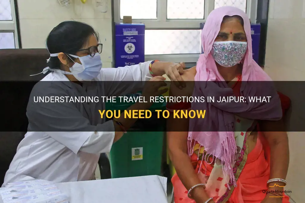 travel restrictions in jaipur