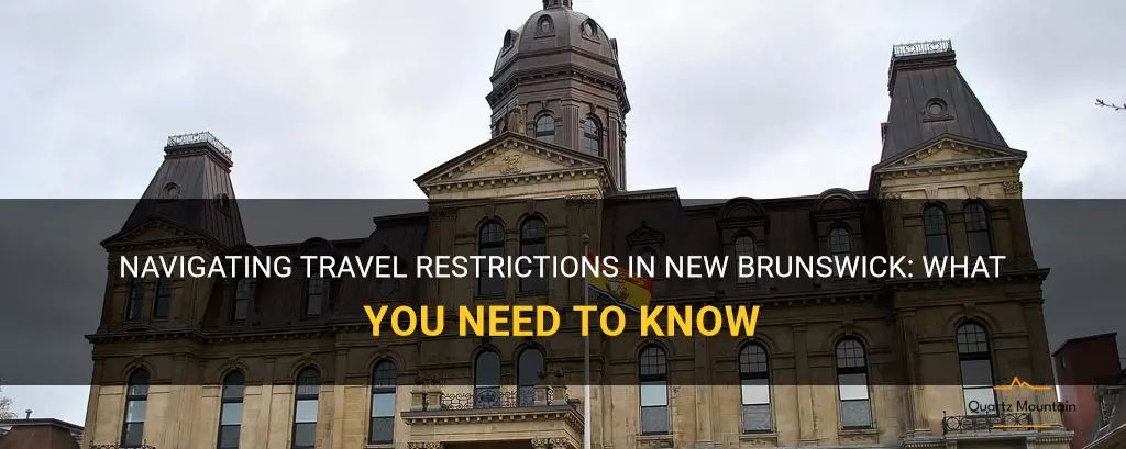 travel restrictions in new brunswick