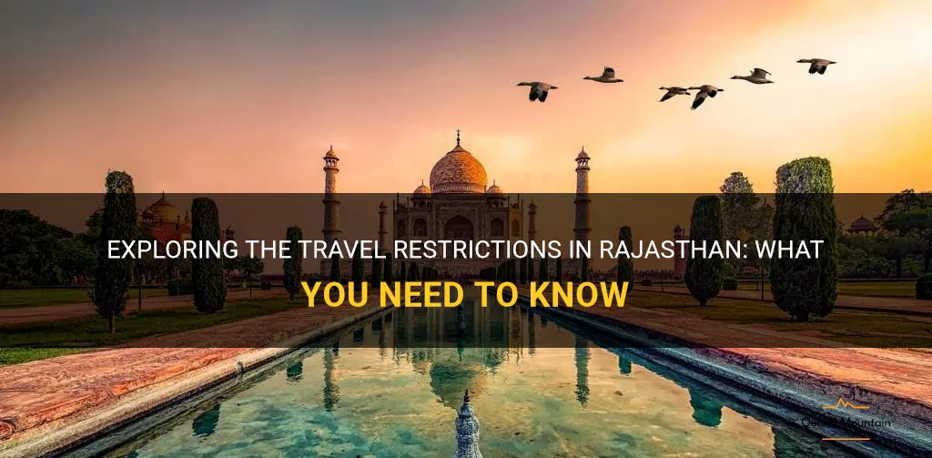travel restrictions in rajasthan