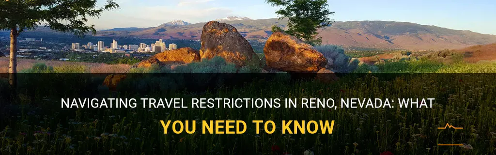 travel restrictions in reno nevada