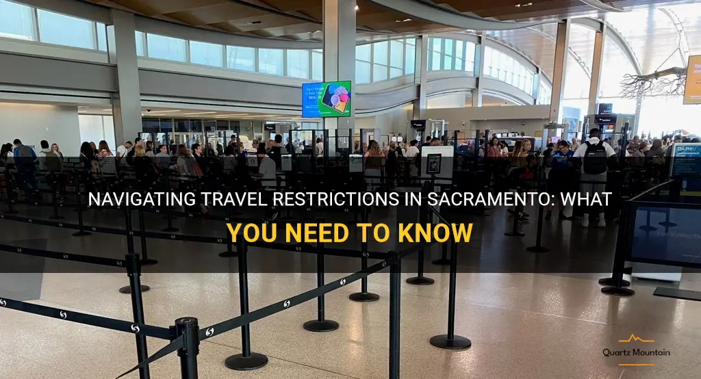 travel restrictions in sacramento